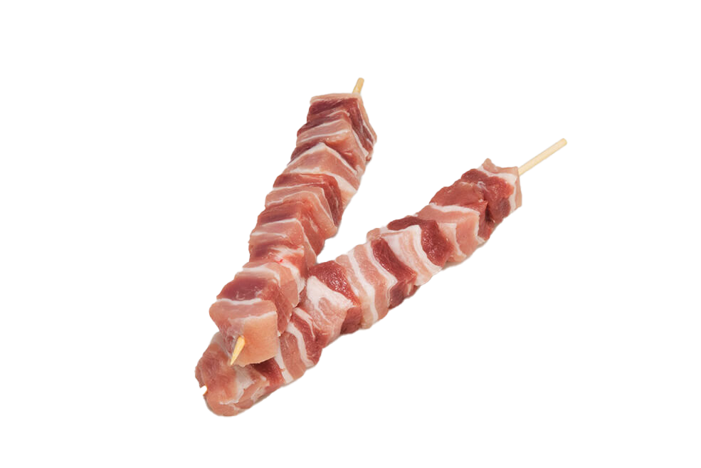 Souvlaki din porc artizanal din pancetta