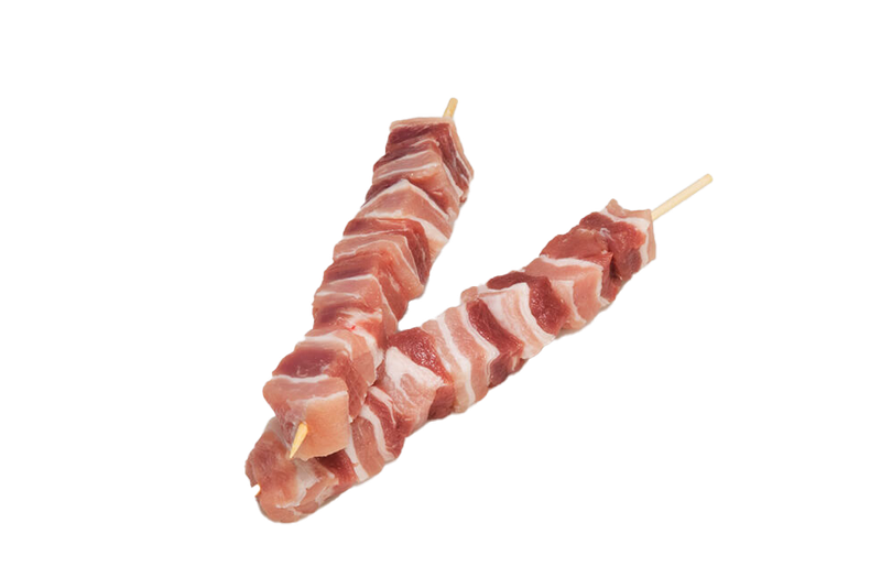 Souvlaki din porc artizanal din pancetta