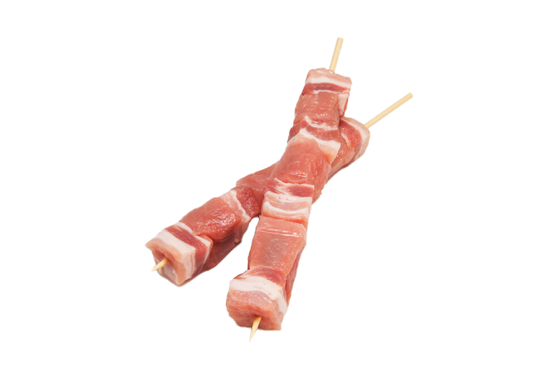 Souvlaki din porc artizanal din Pulpă – Pancetta
