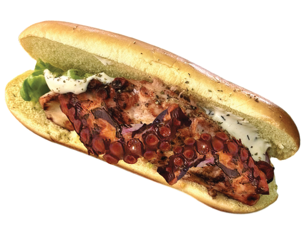 Mini Hot Dog Caracatita