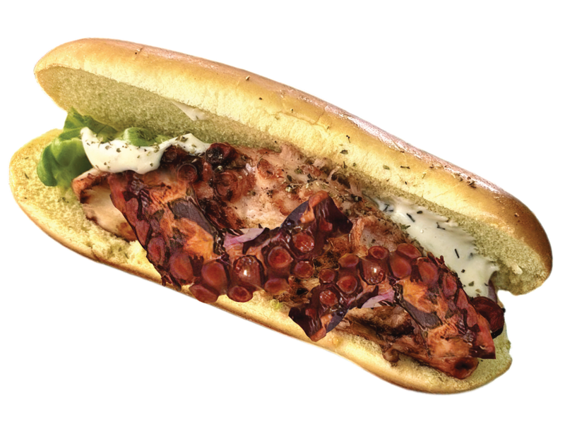 Mini Hot Dog Caracatita