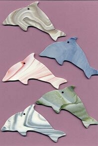 Dolphins wind chime