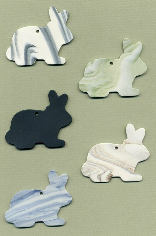 Rabbits wind chime