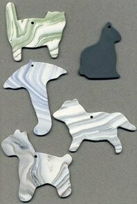 Raining cats and dogs wind chime