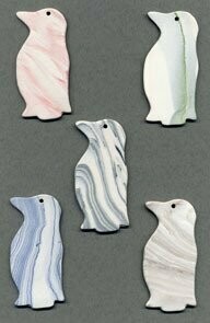 Penguins wind chime