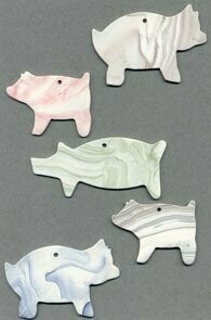 Pigs wind chime