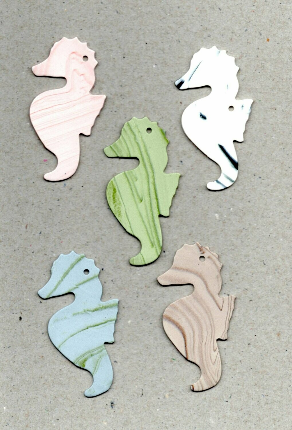 Sea horses wind chime