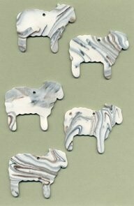 Sheep - Jacob sheep wind chime