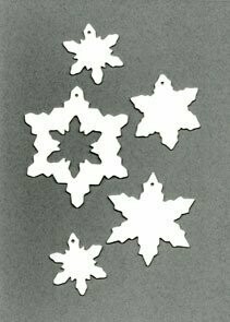 Snowflakes wind chime