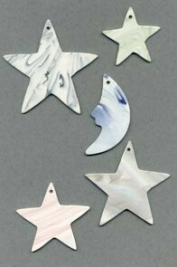 Stars & moon wind chime