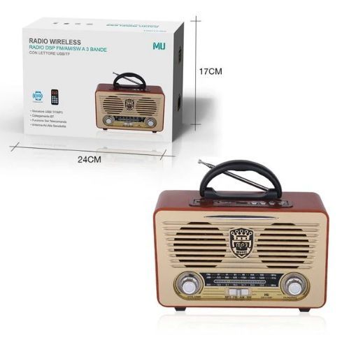 GW-2139BT Radio wireless con lettore USB/TF