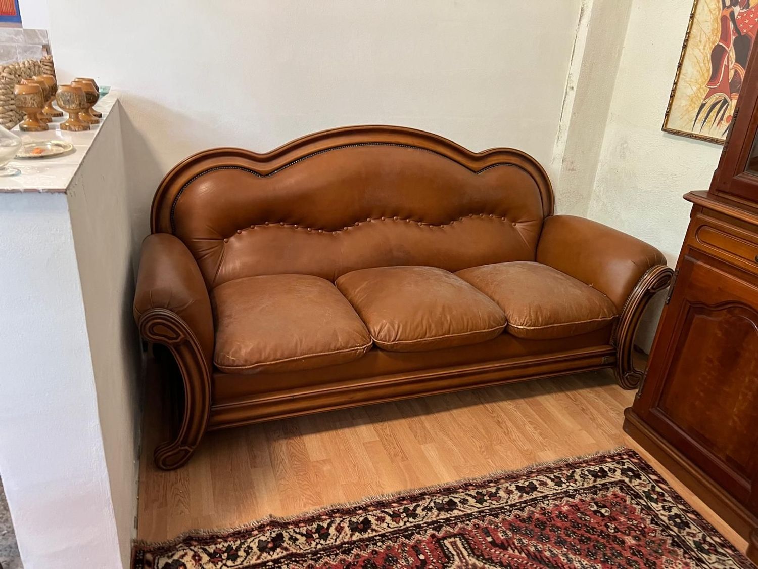 Divano in pelle