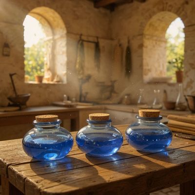 Vasetti in vetro 3 pezzi Vasetti in vetro 3 pezzi