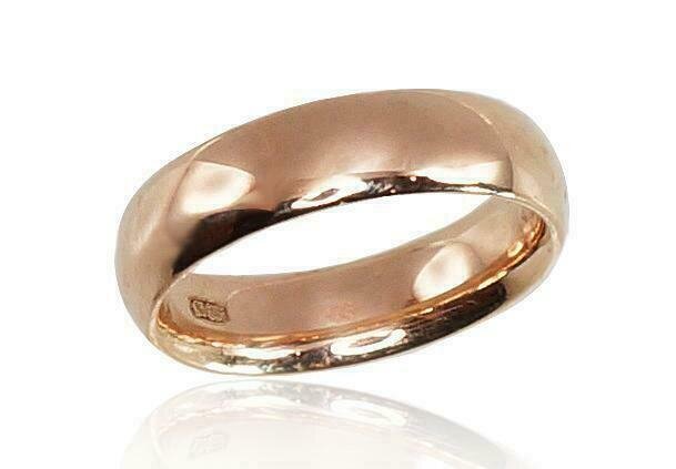 Auksinis Klasikinis Vestuvinis žiedas: 5 mm pločio. Įvairūs dydžiai. Modelis ADUM1100271(Au-R)