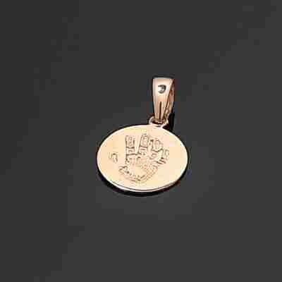 Palm Gold Pendant