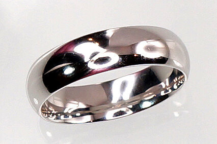 Sidabrinis Sutuoktuvių žiedas, ADUN 2100710(PRh-Gr)