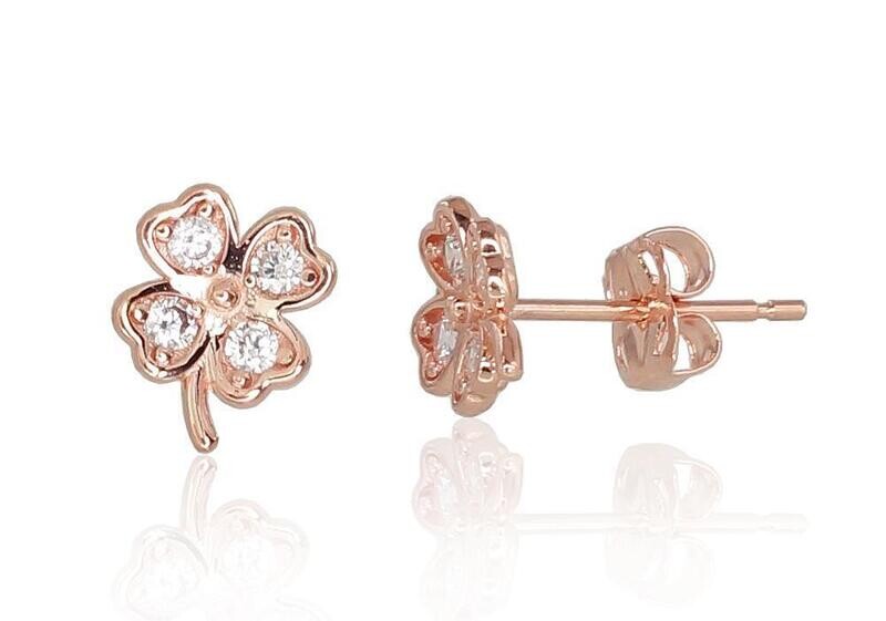 Flower Ring Gold Earrings Pattern, A1200957