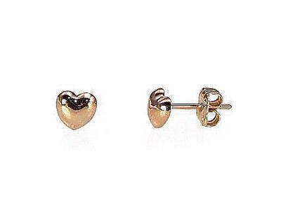Heart Gold Earrings A1200101AuR