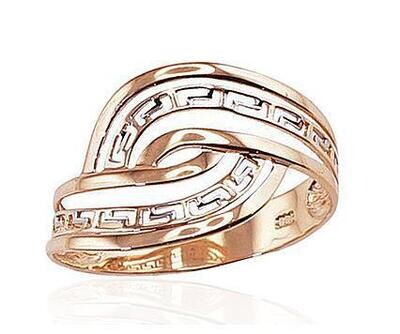 Auksinis žiedas moterims,  modelis ADUN1100173
