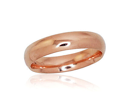 Auksinis Klasikinis Vestuvinis žiedas: 4,5 mm pločio. Įvairūs dydžiai. Modelis ADUN1100726AuR