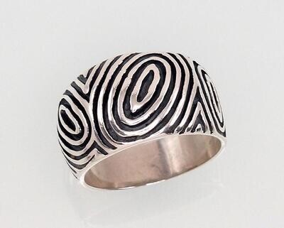 Silver ring, A2101394POxBk