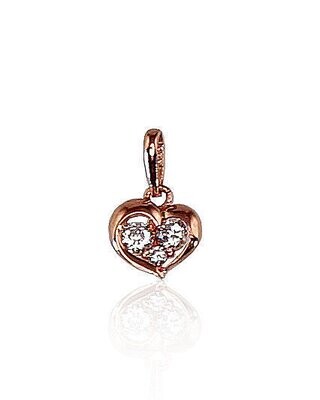 Gold Pendant Heart A1300317AuRCZ