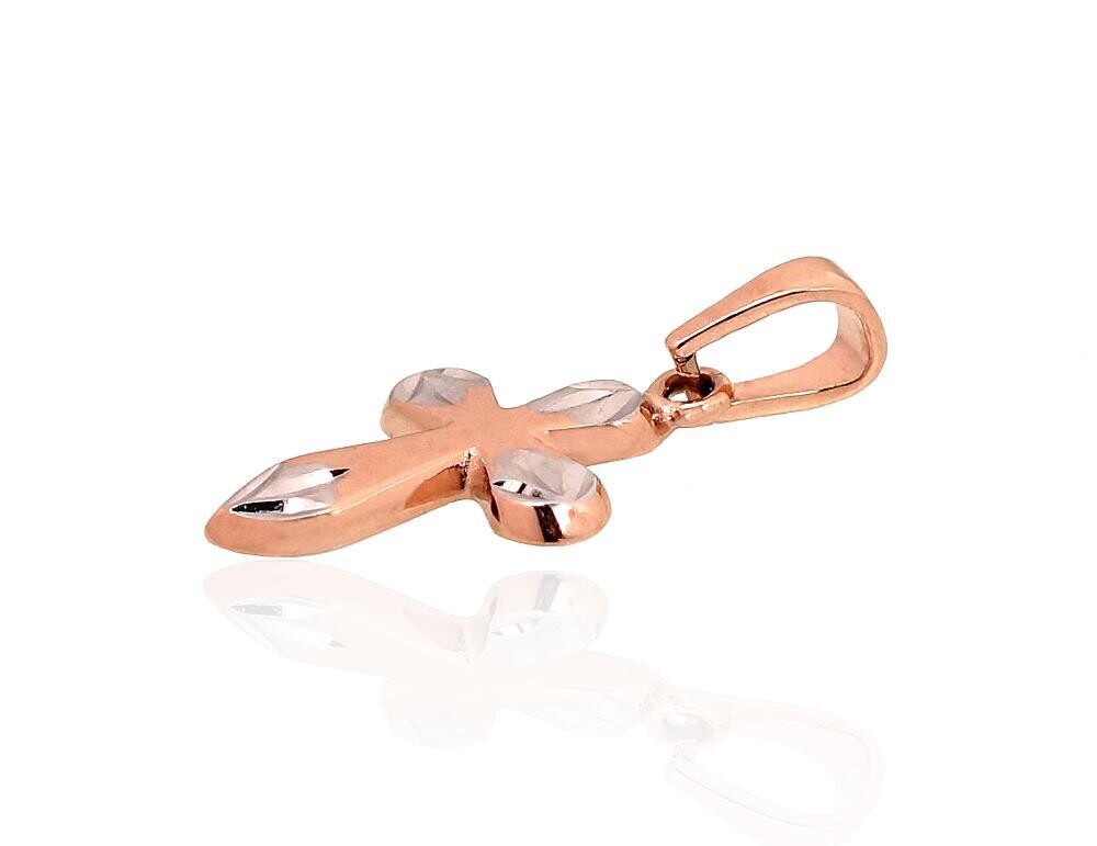Kryžiai ir ikonos, Moterims, Be akučių,, metalas Auksas, praba 585, modelis 1300738(Au-R+PRh-W)