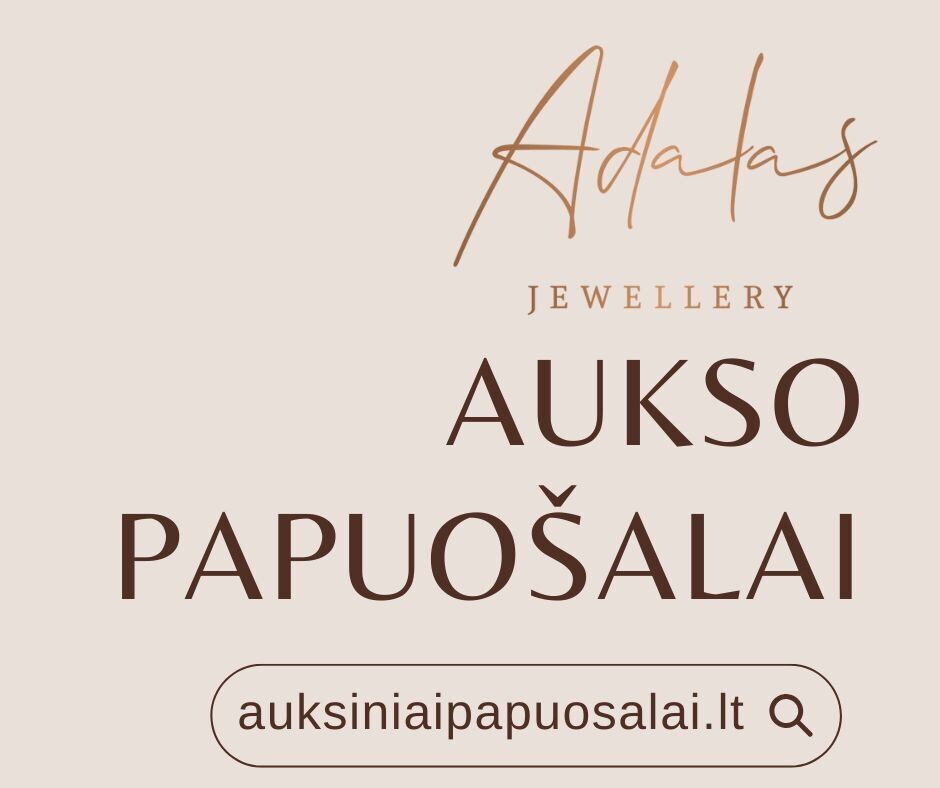 Adalas Jewellery dovanų kuponas  juvelyrikai