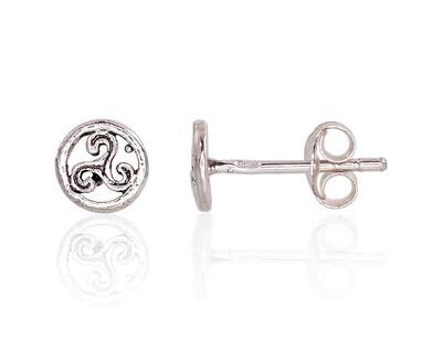 Silberne Ohrringe A2203444POxBk Silberne Ohrringe A2203444POxBk