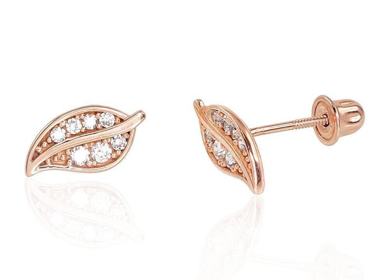 Stud earrings A1200994AuRCZ
