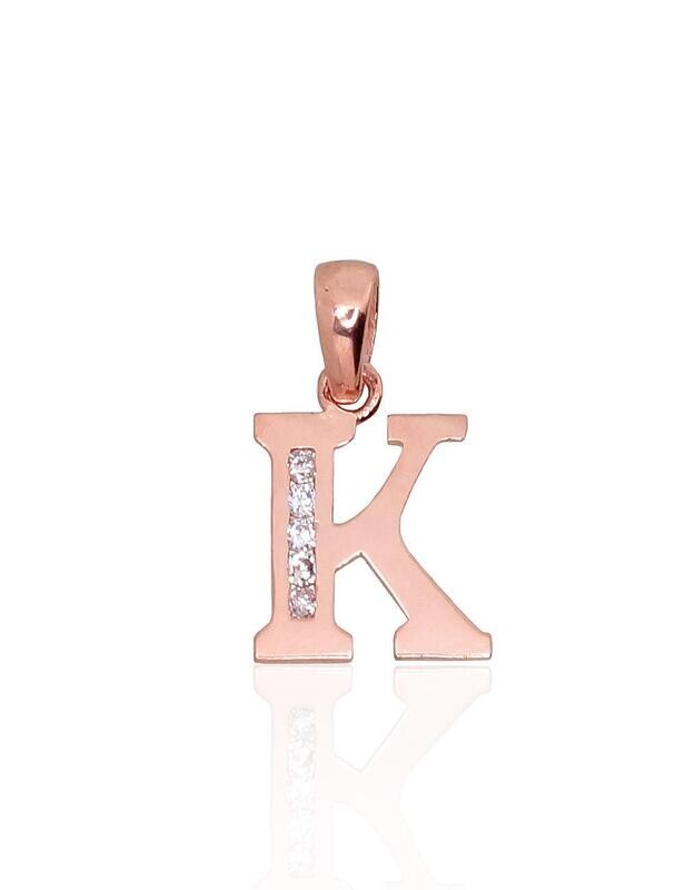 Pendant letter K A1300755AuRCZ