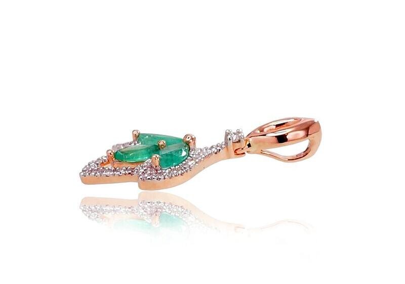 Gemstone pendant A1300414AuRPRhWDIEM