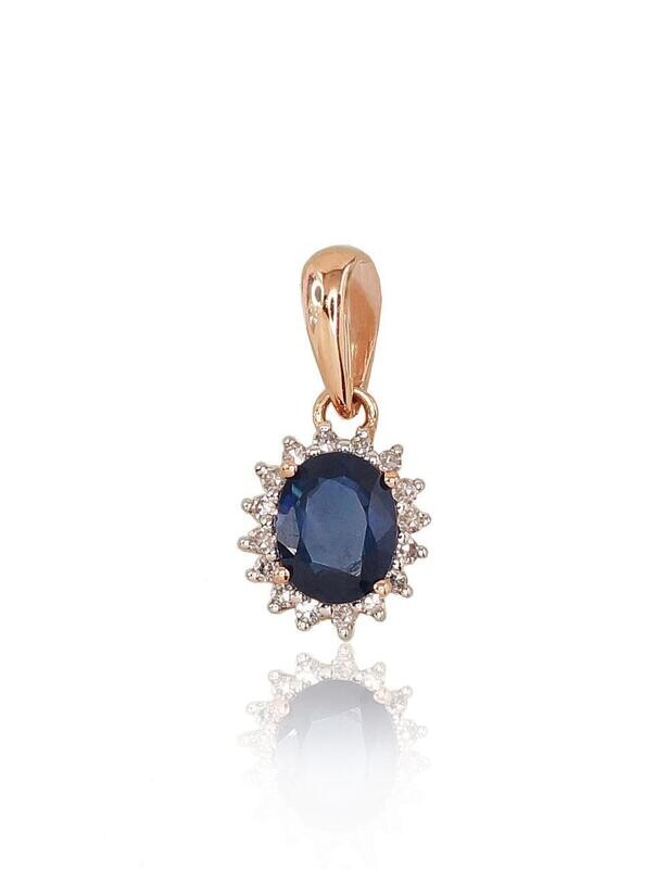 Gemstone Pendant A1300178AuRPRhWDISA
