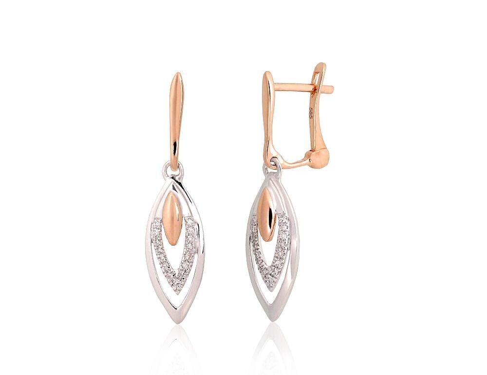 Earrings with Lever backs A1201551AuRAuWDI