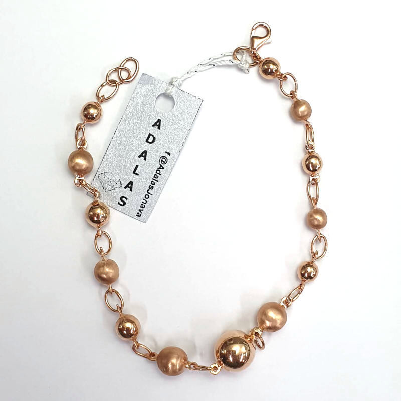 Gold bracelet for women AD28619