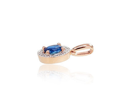 Gemstone pendant A1300410AuRPRhWDISA