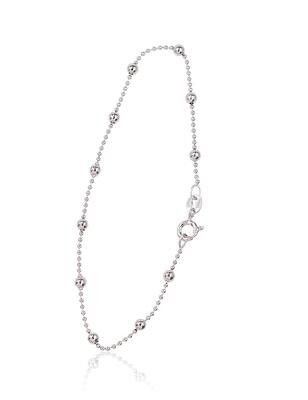Sidabrinė apyrankė Apyrankės: Bead, Apyrankės storis: 1-3 mm
