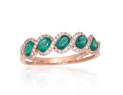 Su brangakmeniu auksinis Žiedas A1101169AuRDIEM Su brangakmeniu auksinis Žiedas A1101169AuRDIEM