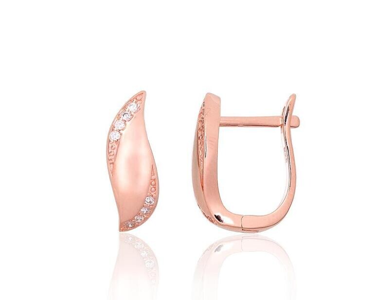 Anglišku užsegimu sidabriniai auskaraiпосле получения с фабрики плохо ...