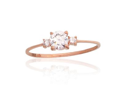 Gold Engagement Ring A1101183AuRCZ