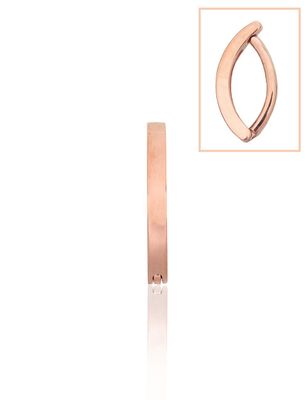 Auksinis auskaras į bambą, bambos auskaras, pirsingo auskarai, kaina nuo 185€