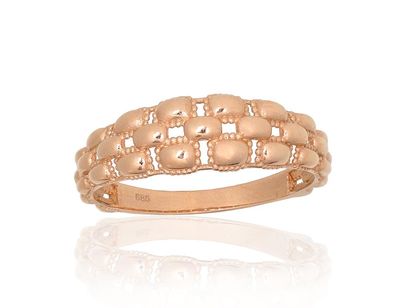 Goldring A1101191AuR Bezaubernder Goldring für Damen ohne Loch, online kaufen. Kategorie: Goldschmuck