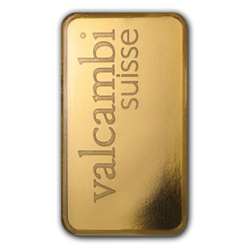 Aukso luitas 1 oz.  Valcambi!