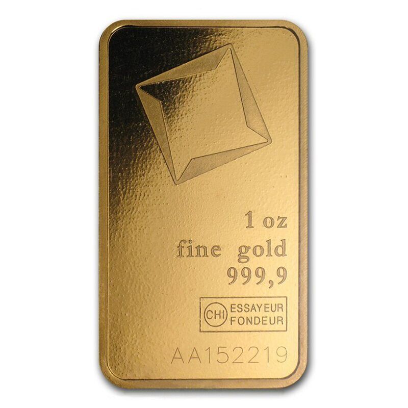 Aukso luitas 1 oz.  Valcambi!