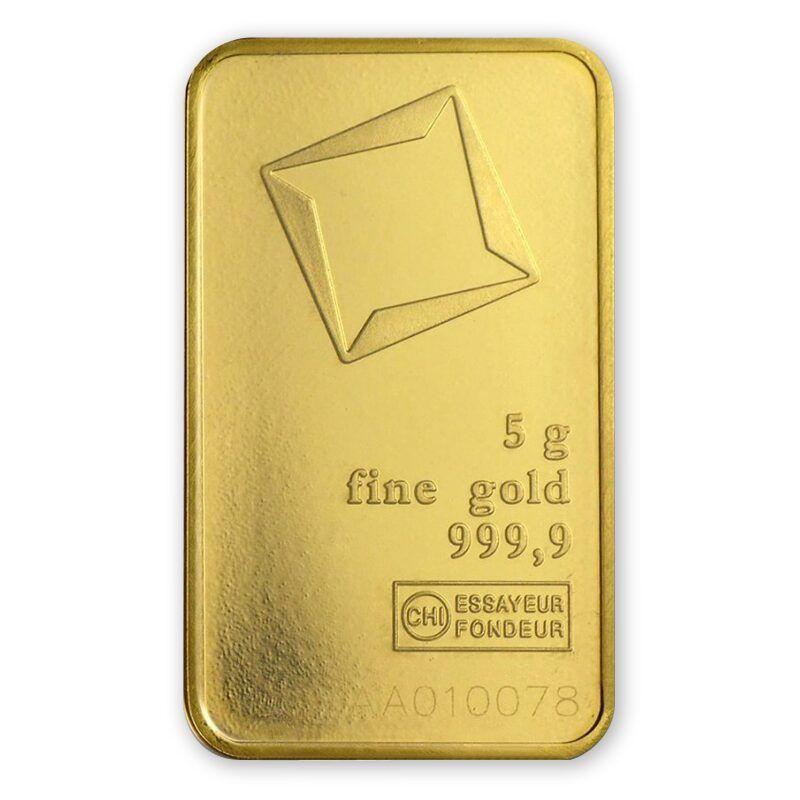 Investicijio aukso luito aversas 5 gramai
