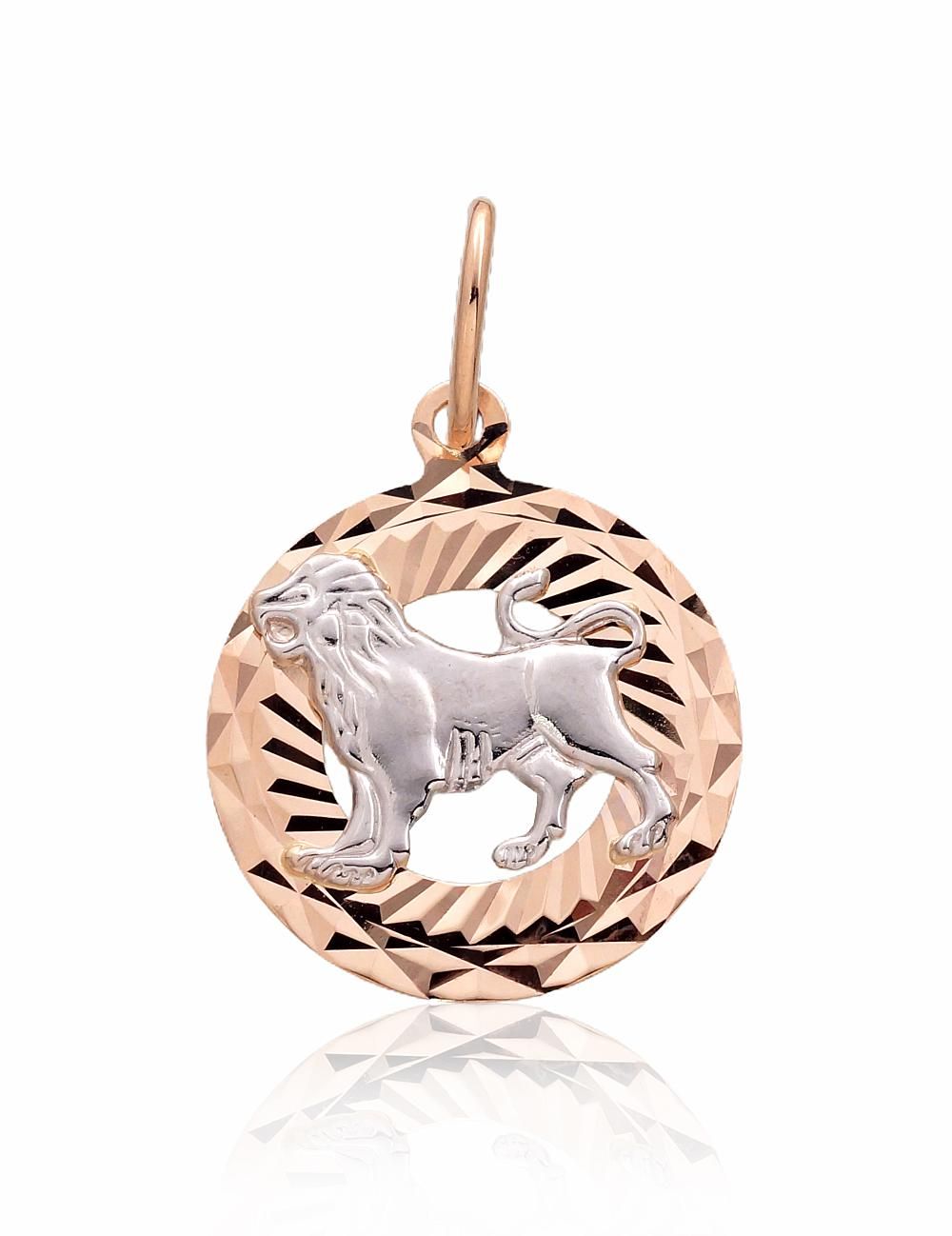 Auksinis Zodiako ženklas Liūtas A1300827AuRAuW
