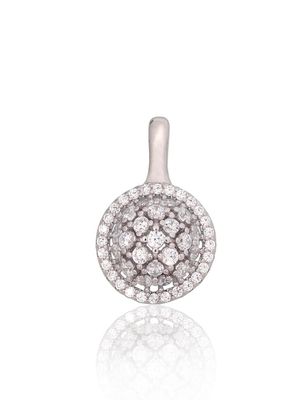 Silver Pendant A2302002PRhGrCZ