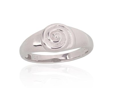 Silver ring A2101936PRhGr