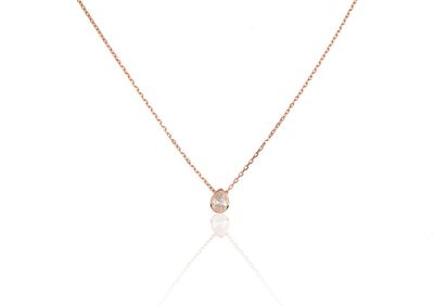 Vergoldete Silberkette, verstellbare Länge A2500116PAuRCZ Vergoldete Silberkette, verstellbare Länge A2500116PAuRCZ