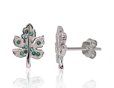 Silver Earrings A2202969PRhGrCZDG Silver Earrings A2202969PRhGrCZDG